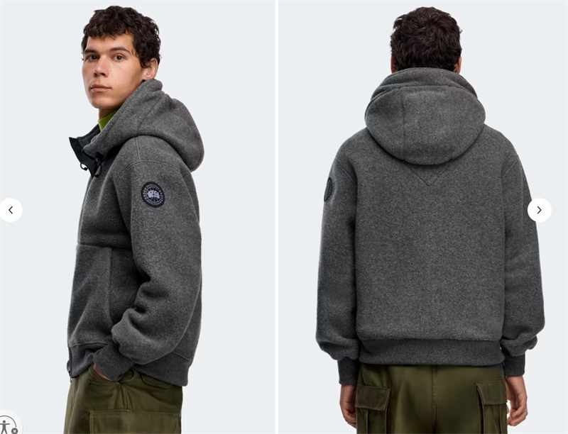 캐나다구스 Chilliwack 칠리왁 플리스 봄버 자켓 측면 이미지