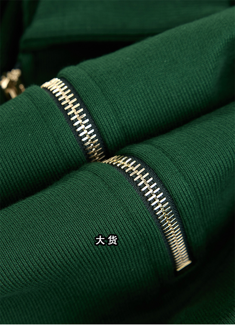 미우미우 【YD공장】 스웨트셔츠 가먼트 다이드 코튼 폴로 착용 이미지